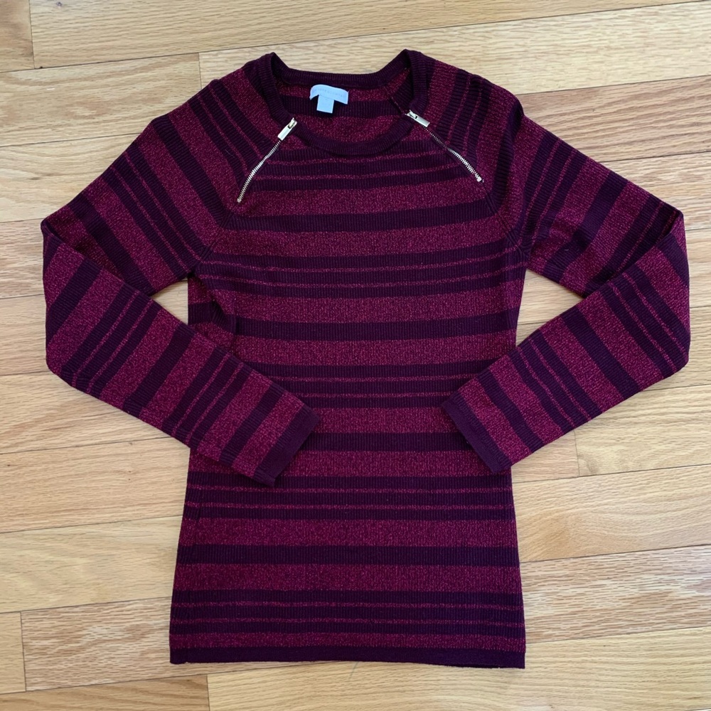 Shades of Red New York & Company Sweater